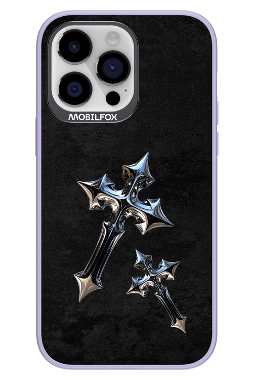 Chrome Crosses - Apple iPhone 14 Pro Max