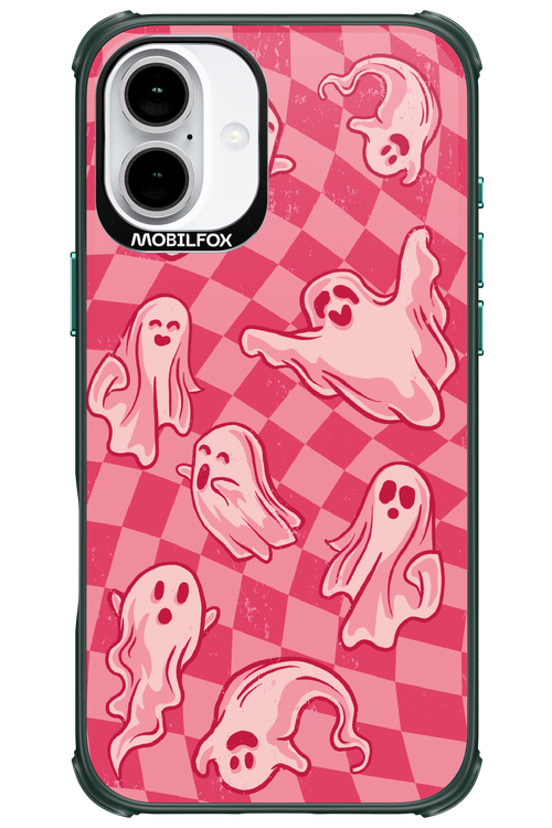 Strawberry Ghosts - Apple iPhone 16 Plus