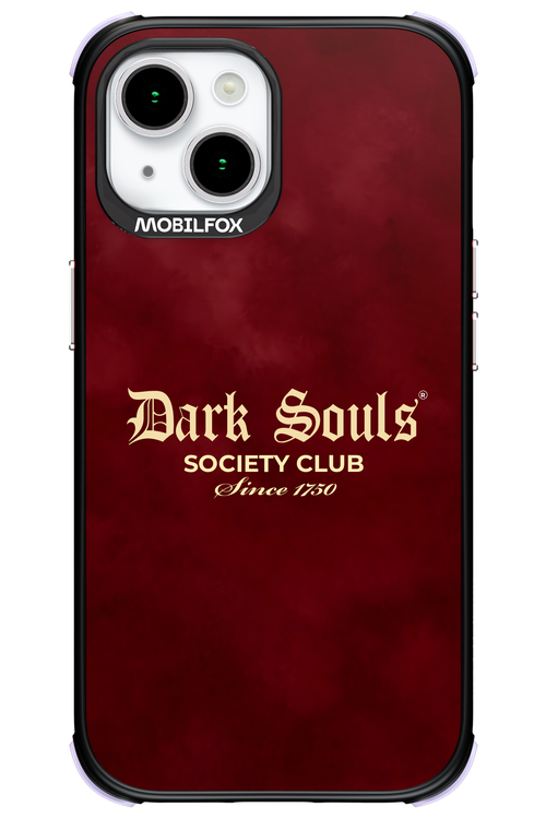Dark Souls (Burgundy) - Apple iPhone 15