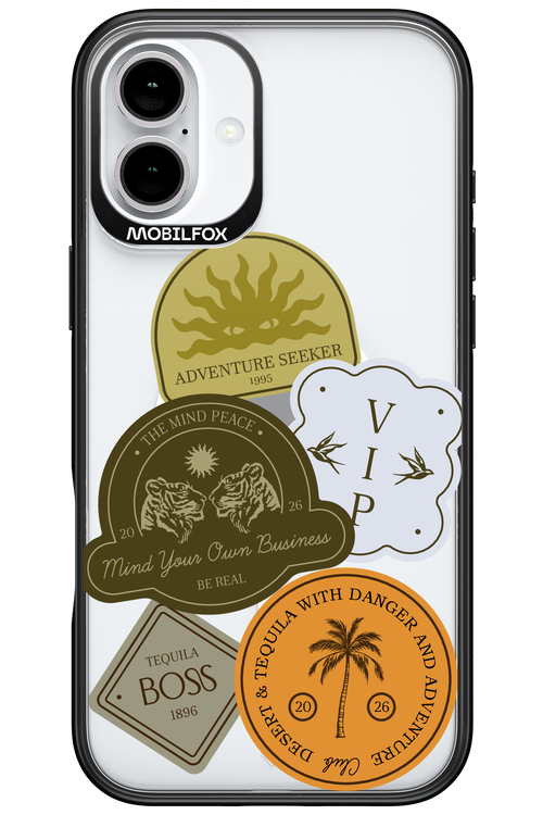 Badge Keeper - Apple iPhone 16 Plus