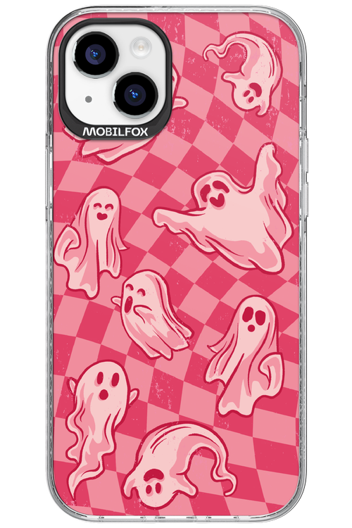 Strawberry Ghosts - Apple iPhone 15 Plus