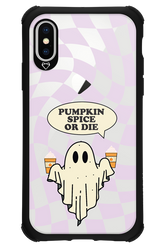 Pumpkin Spice or Die - Apple iPhone X