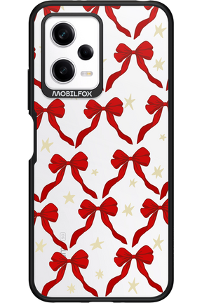 Bow & Stars (Transparent) - Xiaomi Redmi Note 12 5G