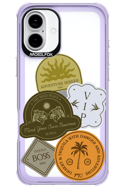 Badge Keeper - Apple iPhone 16 Plus