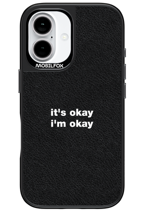 It_s Okay Leather - Apple iPhone 16