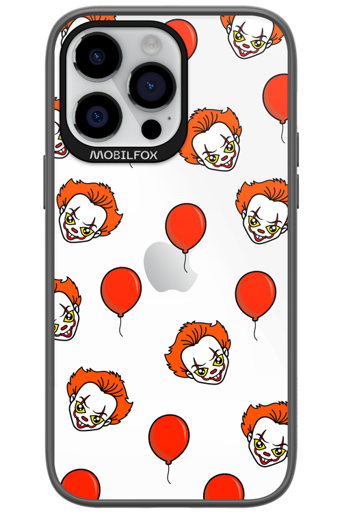 Mystery Clown (Transparent) - Apple iPhone 14 Pro Max