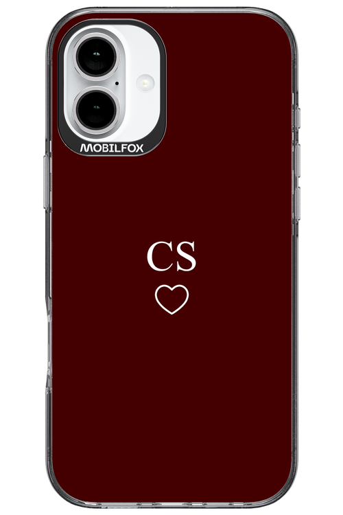 CS Burgundia 2.0 - Apple iPhone 16 Plus