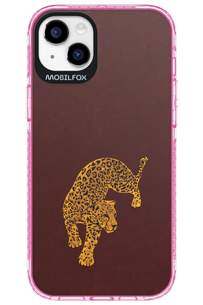 Burgundy Leopard - Apple iPhone 14 Plus