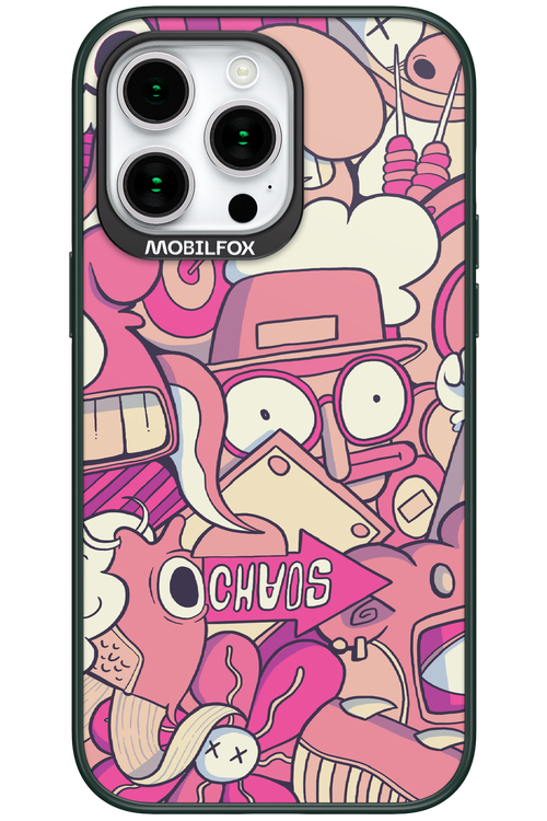 Coral Chaos - Apple iPhone 15 Pro Max