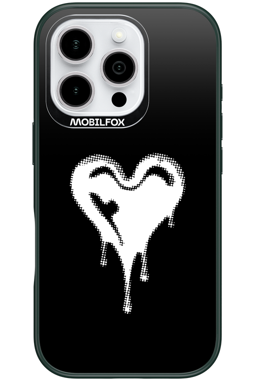 Heart Black - Apple iPhone 16 Pro