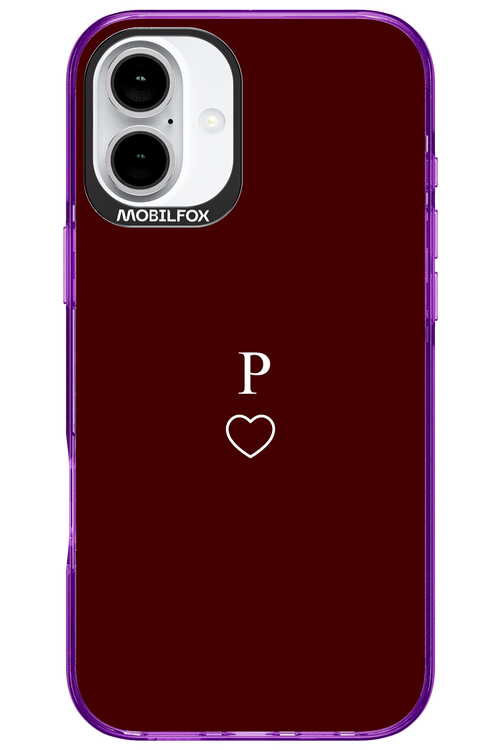 P Burgundia 2.0 - Apple iPhone 16 Plus