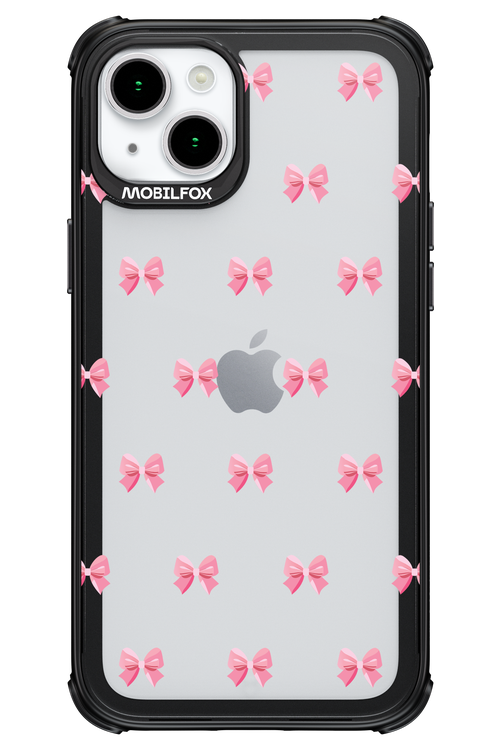 Pinky Bow - Apple iPhone 15 Plus