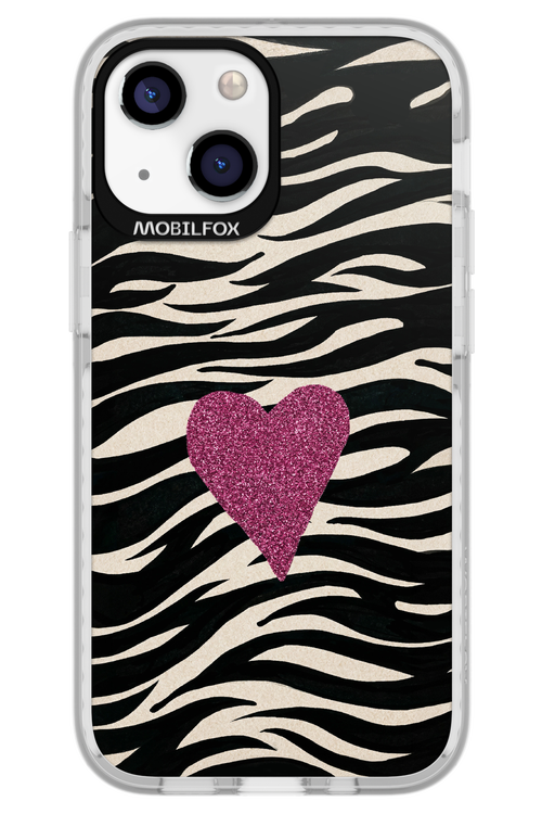 Zebra Heart 2.0 - Apple iPhone 13 Mini