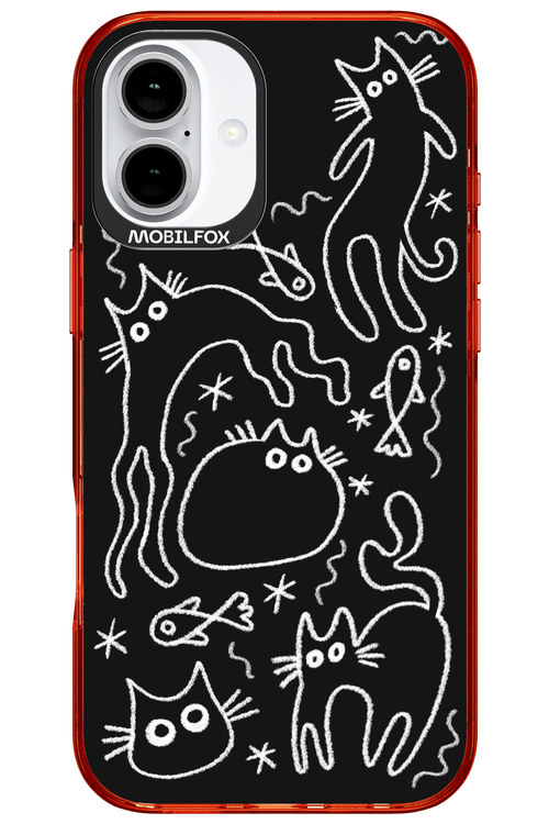 CHALK_CATS - Apple iPhone 16 Plus