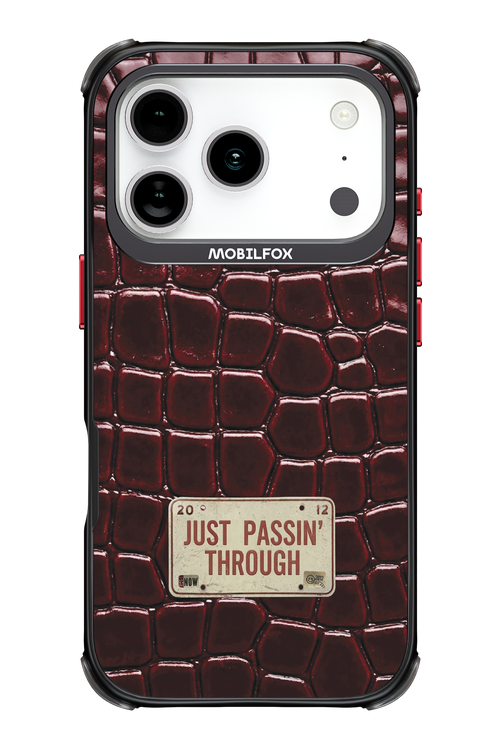 Just passin through 2.0 - Apple iPhone 17 Pro