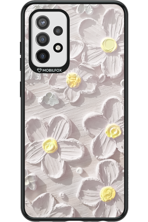 White Flowers 2.0 - Samsung Galaxy A72