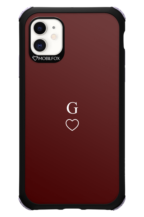 G Burgundia 2.0 - Apple iPhone 11