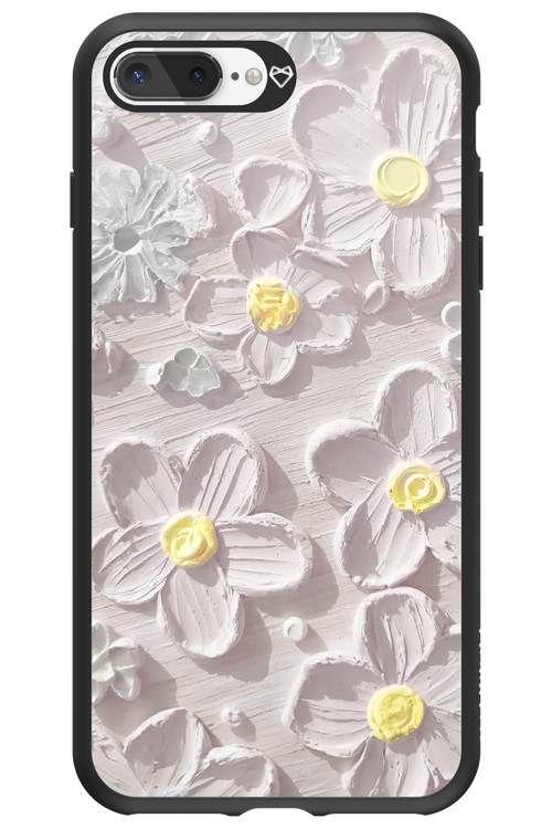 White Flowers 2.0 - Apple iPhone 7 Plus