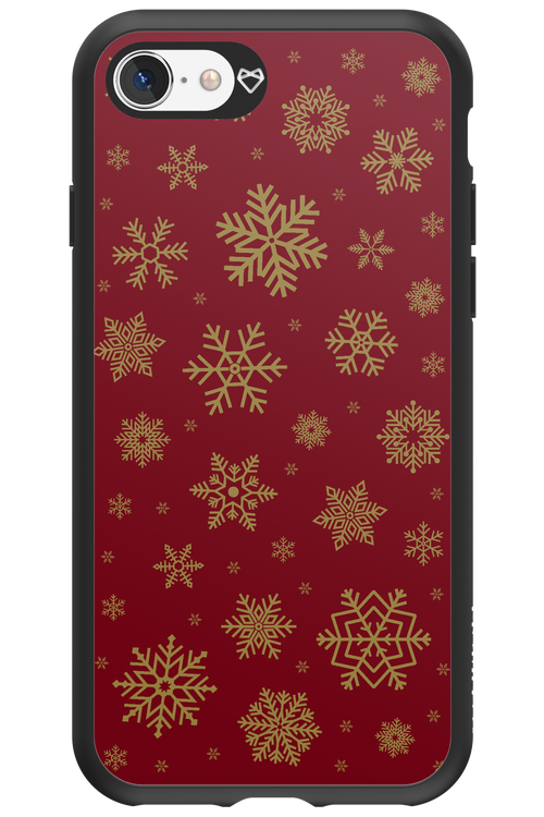 Gold Flakes - Apple iPhone 8