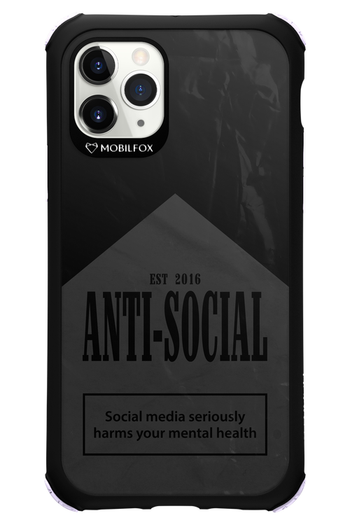 ANTI-SOCIAL (BLVCK) 2.0 - Apple iPhone 11 Pro