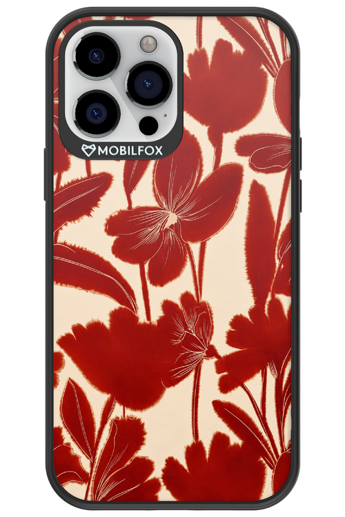 Burgundy Flowers 2.0 - Apple iPhone 13 Pro Max