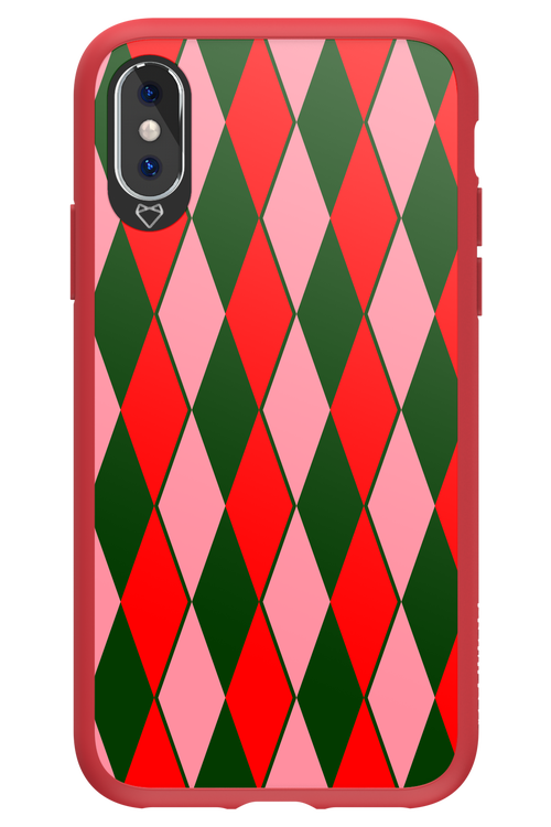 Retro Christmas - Apple iPhone XS