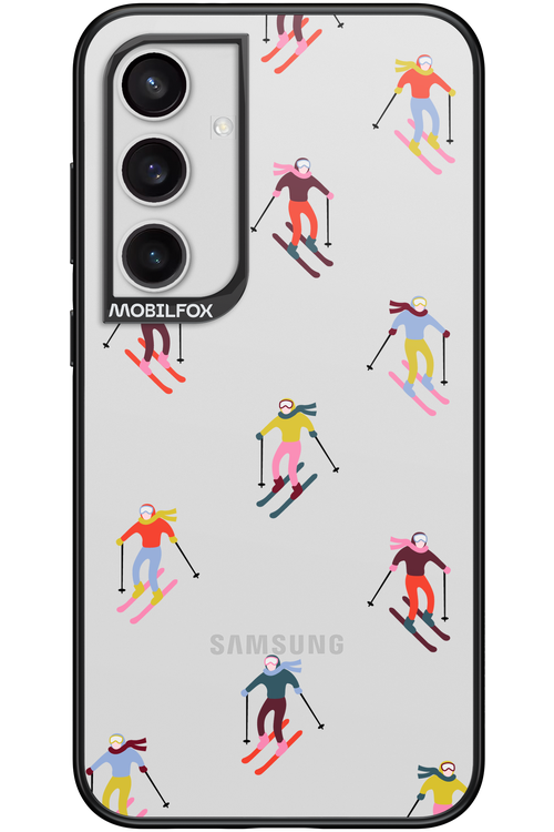 Snow Motion (Transparent) - Samsung Galaxy S24+