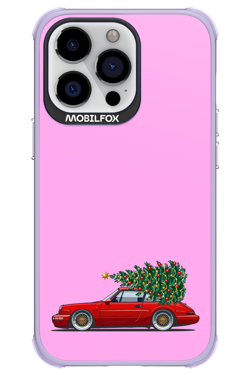 XMAS Car Pink - Apple iPhone 13 Pro