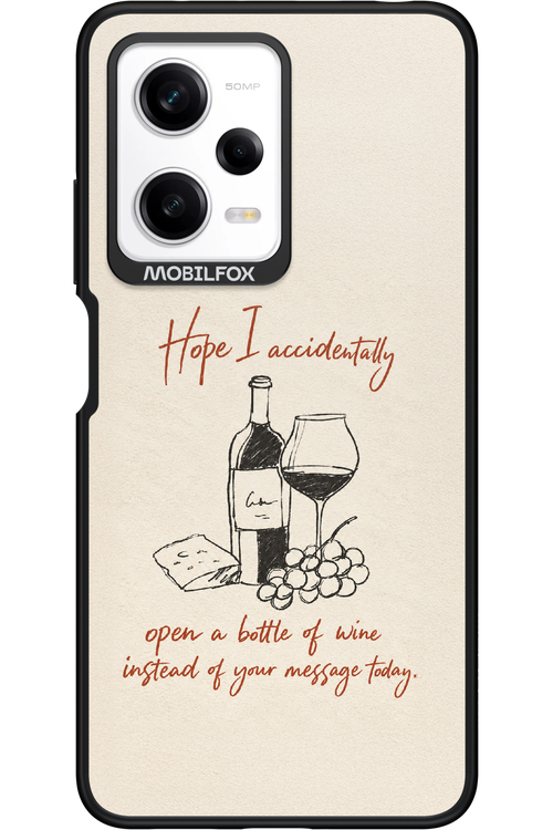 Bottle of wine 2.0 - Xiaomi Redmi Note 12 Pro 5G
