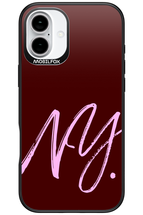 (Dark Blush) NY 2.0 - Apple iPhone 16 Plus