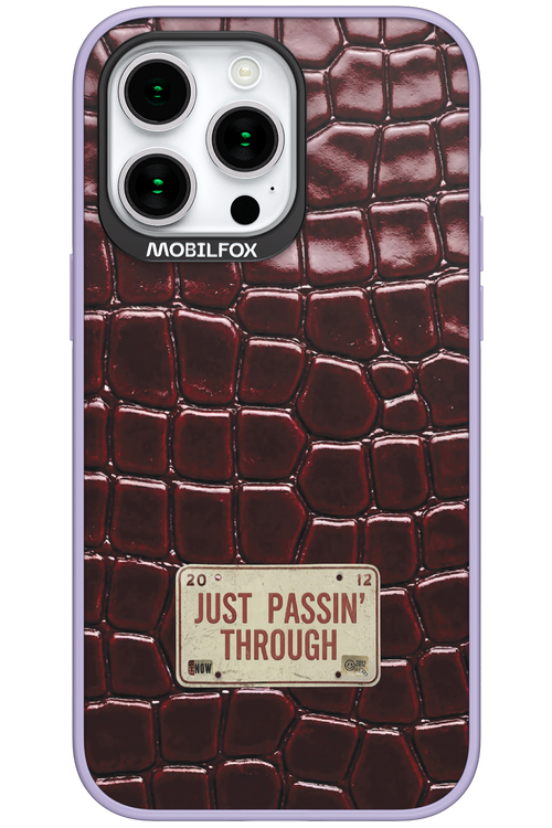 Just passin through 2.0 - Apple iPhone 15 Pro Max