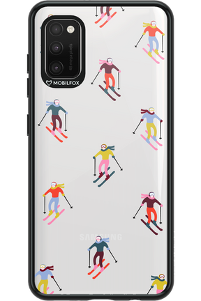 Snow Motion (Transparent) - Samsung Galaxy A41