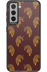 Burgundy Leopard Pattern - Samsung Galaxy S21