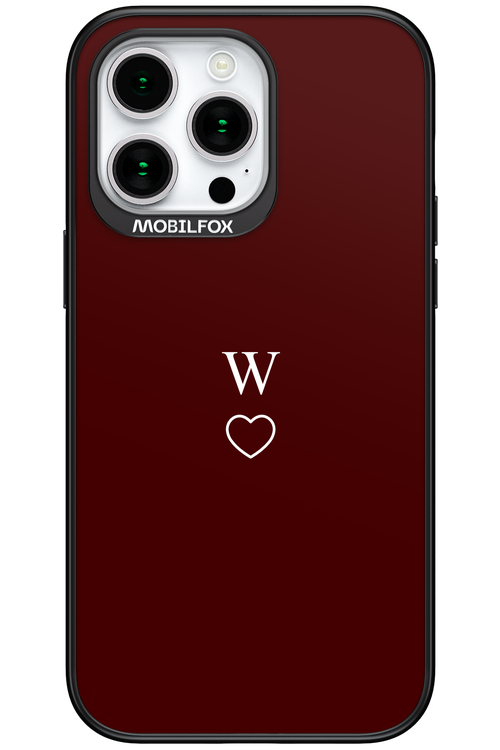 W Burgundia 2.0 - Apple iPhone 15 Pro Max