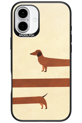 Stretchy Dog - Apple iPhone 16 Plus