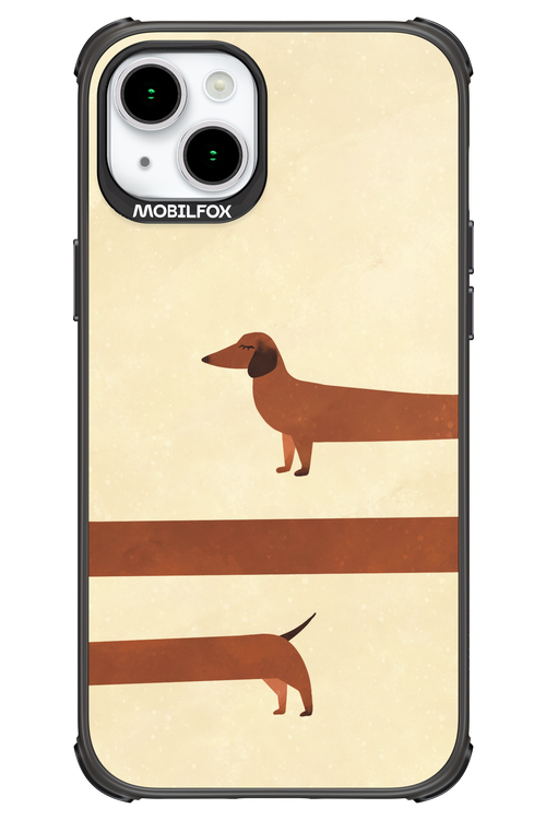 Stretchy Dog - Apple iPhone 15 Plus