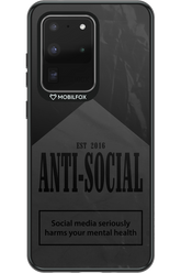 ANTI-SOCIAL (BLVCK) 2.0 - Samsung Galaxy S20 Ultra 5G