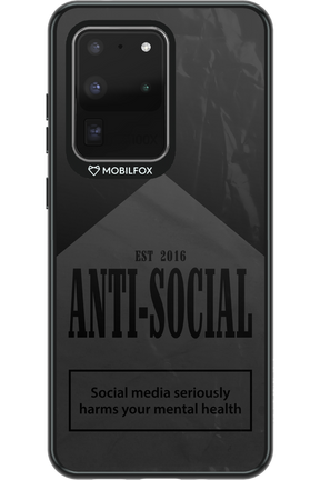 ANTI-SOCIAL (BLVCK) 2.0 - Samsung Galaxy S20 Ultra 5G