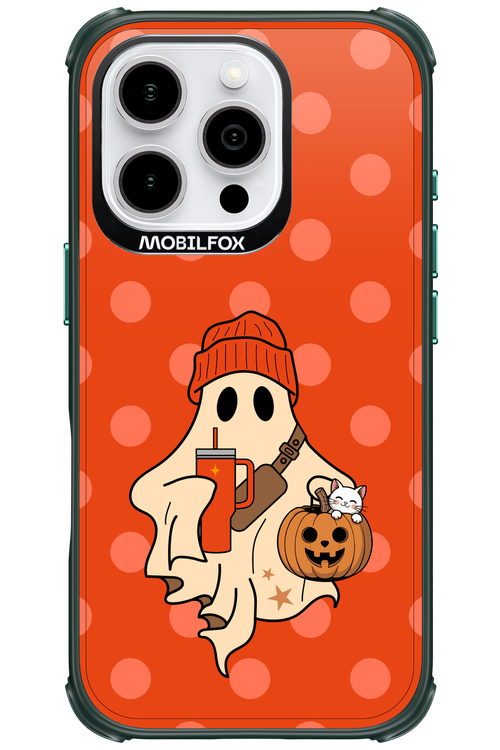 Ghost Girl (Orange) - Apple iPhone 16 Pro