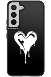 Heart Black - Samsung Galaxy S22