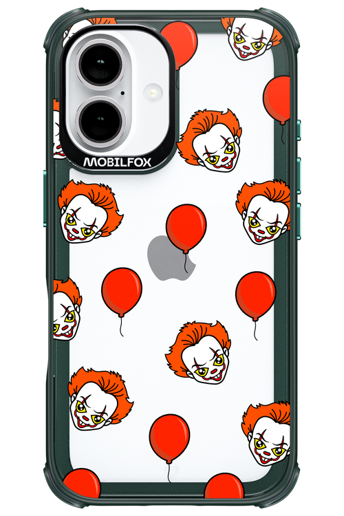 Mystery Clown (Transparent) - Apple iPhone 16