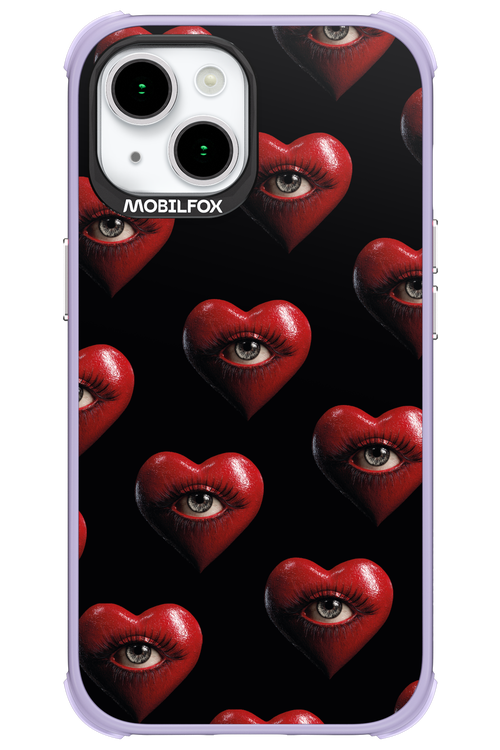 Heart Eyes - Apple iPhone 15