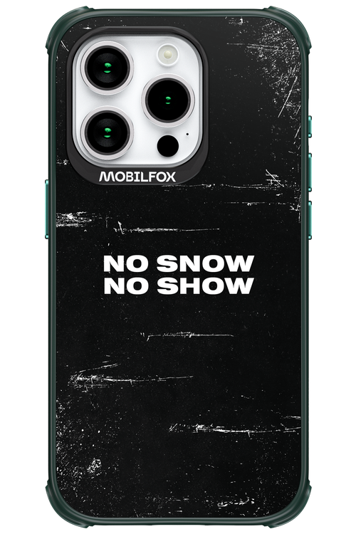 No snow, no show - Apple iPhone 15 Pro