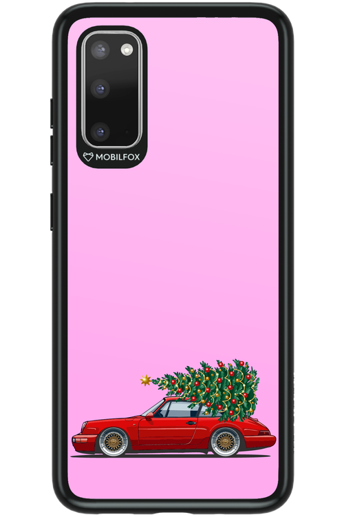 XMAS Car Pink - Samsung Galaxy S20