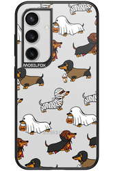 Scary Dachshund (Transparent) - Samsung Galaxy S24