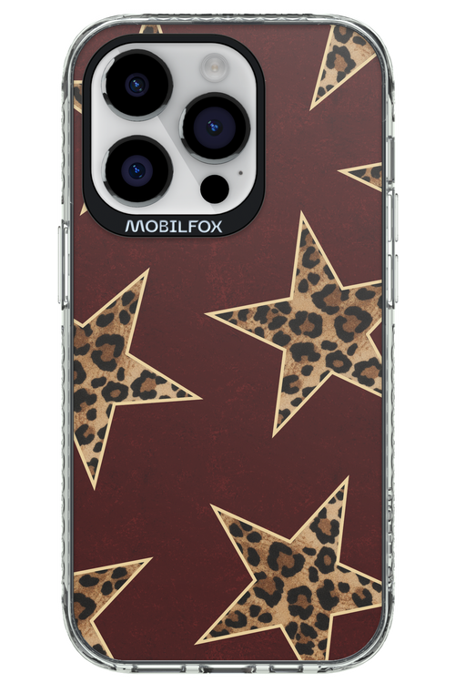 Wild Stars Burgundy - Apple iPhone 14 Pro
