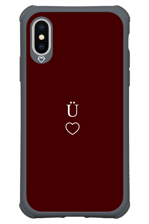 U Burgundia II 2.0 - Apple iPhone X