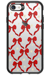 Bow & Stars (Transparent) - Apple iPhone 7