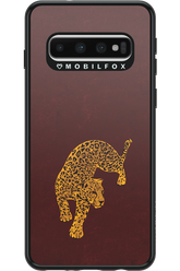 Burgundy Leopard - Samsung Galaxy S10