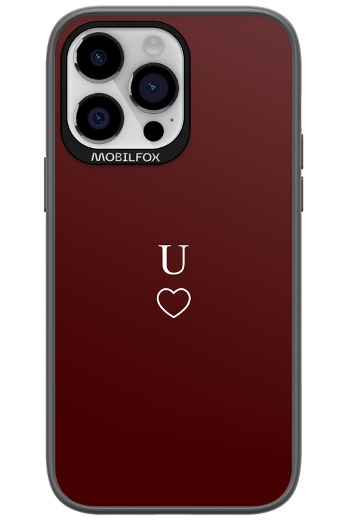 U Burgundia 2.0 - Apple iPhone 14 Pro Max
